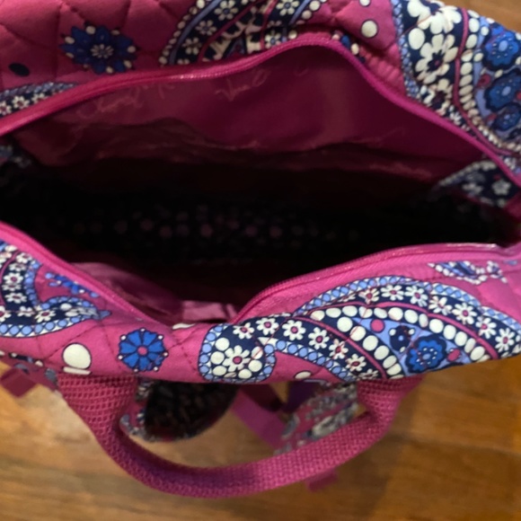 Vera Bradley-Boysenberry backpack - Picture 2 of 3